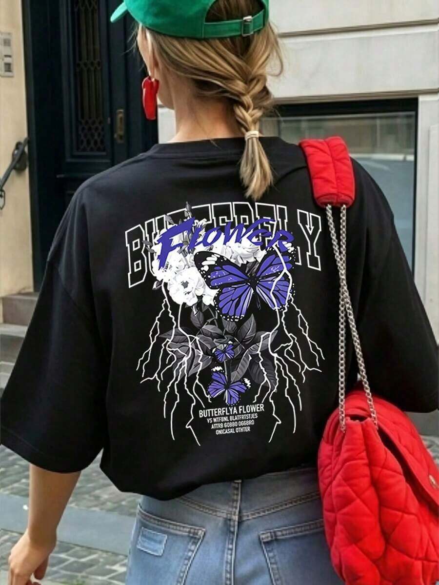 Women T-Shirts - Black - View 1