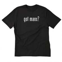 Got Manx T Shirt Funny Cat Pet Mascot Animal Cats - 款式 - 查看 1