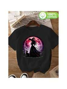 Women T-Shirts - Black - View 1