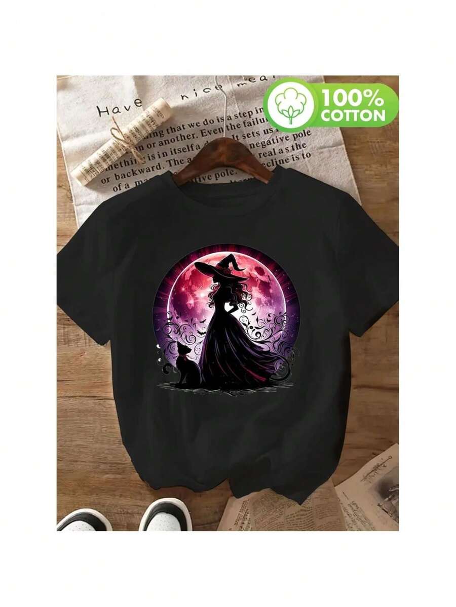 Women T-Shirts - Black - View 1
