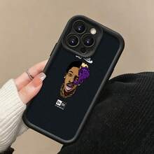 Funda para teléfono inspirada en , compatible con fundas para Samsung, Apple, VIVO, OPPO, , ,  y Honor. Fabricada en TPU, ofrece protección contra golpes y caídas. Un regalo ideal para amigos y familiares. - Negro - Ver 4
