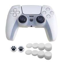 Compatible With 5, Controller Game Protective Cover, Anti-Slip Dot Design, Anti-Slip, Anti-Sweat, Anti-Scratch, Anti-Dust, Enhanced Gaming Grip - View 16