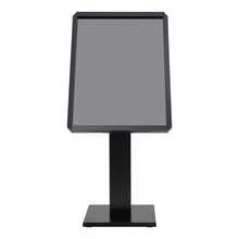 Adjustable Black Sign Holder Stand, Floor Standing Sign Holder, Aluminum Floor Menu Stand For Restaurants, Stores, Offices - A - View 7
