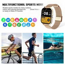 K-TOUCH GT20 Fitness Smartwatch – Step Tracker, Sports Activity, Touchscreen & Bluetooth Calling Smart Band - Diamond + Silicone - View 4