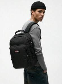 Eastpak Balo thời trang dã ngoại dung tích lớn có khóa kéo cho nam - màu đen - Xem 1