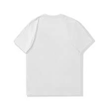 Men's Short-Sleeved T-Shirt With Raccoon Print, Crew Neck, Solid Color, Raccoon Face And Paw Design, Regular Fit Ideal For Warm Weather, 100% Pure Cotton, Casual And Versatile Style, Perfect For Everyday Wear And Casual Outfits In Spring, Summer And Autumn, Cool And Breathable Fabric, Machine Washable, Original Gift For Raccoon And Nature Lovers - 白色 - 查看 2