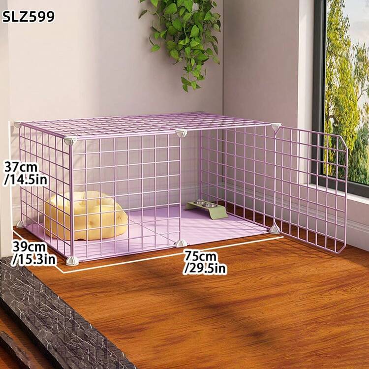 Chuồng mèo mô-đun DIY dạng biệt thự cho gia đình, nhà mèo con không gian lớn, chung cư mèo nhỏ 2-3 tầng, chuồng mèo trong nhà - Nhiều màu - Xem 11