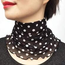 Decorative Scarf/Neck Warmer For Women, Versatile Neck Wrap, Suitable For Spring/Autumn, Neck Protection For Square Dance - A09 - View 6