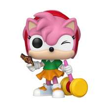 Boneco Funko Pop!  -  Amy Rose Com Chase - Multicolorido - Visão 6