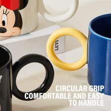 Disney Authentic Authorized: Ceramic Mug Water Cup - Large Capacity, Cute Creative Cup, Office Coffee Cup, Couple Drinking Cup - Multicolor - View 8