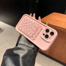 2个装：粉色自粘卡套，适合作为情侣、女友、女儿、青少年的生日和圣诞礼物 - 粉色 - 查看 5