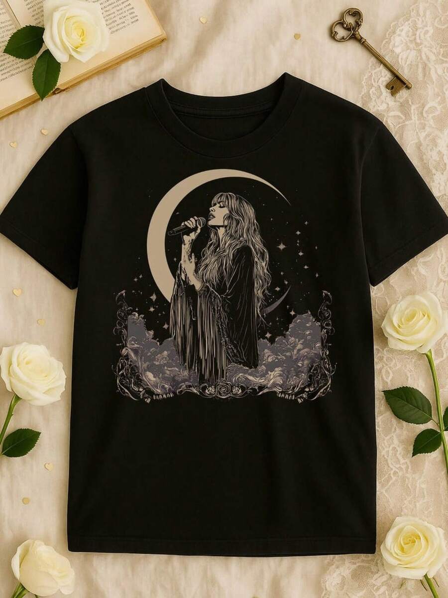 Women T-Shirts - Black - View 1
