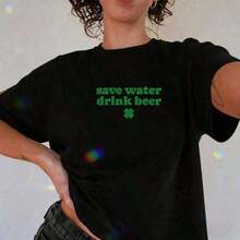Women T-Shirts - Black - View 2