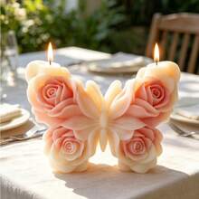 1pc 3D Flower Butterfly Silicone Mold, Resin Candle Mold And Home Decor, Perfect For Birthdays, Valentine'S Day, Mother'S Day, Weddings, Souvenirs - Transparent - View 5