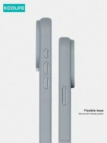 KOOLIFE 磁吸奢華半透明 PC 背板，親膚觸感，全方位防護，防撞防摔 Apple 手機保護殼，附掛繩，適用於 iPhone 17 Pro Max、16 Pro Max、15 Pro Max、14 Pro Max、13 Pro Max、17 Pro、16 Pro、15 Pro、14 Pro、13 Pro、17、16、15、14、13、12 Pro Max、12 Pro、12、11 機型；適合男女日常配戴，節日禮物首選 - 灰色 - 查看 9