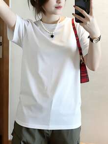 Women T-Shirts - White - View 2