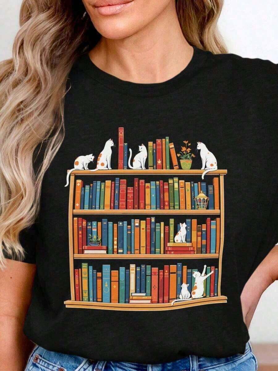 Camiseta de neurodiversidad 2026Bcba, camiseta para profesores de educación especial, camiseta de salud mental, camiseta unisex de manga corta clásica de algodón grueso con estampado gráfico "Prosperamos en diferentes condiciones", top casual de manga corta para mujer - camiseta unisex de manga corta holgada de algodón con cuello redondo estilo vintage urbano - Svart 4 - Visa 1