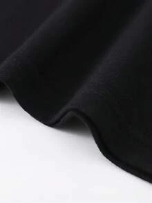 Men T-Shirts - 黑色 - 查看 4