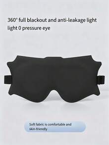 Ultimate Sleep Mask - Adjustable 3D Contoured Eye Mask, Perfect Blackout, Ensure Uninterrupted Sleep, Suitable For Shift Work, Napping, Travel And Relaxation - Comfortable, Soft, Breathable Night Eye Mask, Suitable For All Genders - A - View 8