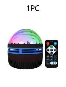 [Aurora Light Projector] 2/1pcs Aurora Light Projector - Northern Lights Projector With Remote Control - Mini Night Light Projector Atmosphere Lamp, Suitable For Bedroom/Ceiling/Party - Aurora - View 13