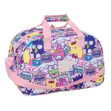 Hello Kitty Safta & Friends 男女通用運動包，帶大號前袋、可調節肩帶和雙拉鍊，底部帶防滑釘和可拆卸半硬底，均碼 - 免費配送 ✅ 24/48 小時送達西班牙（半島） - 彩色 - 查看 3