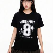 Women T-Shirts - Black - View 1