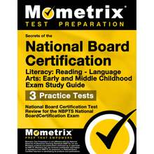Pre-Owned Secrets Of The National Board Certification Literacy: Reading - Language Arts: Early And (Paperback) By Mometrix Teacher Certification Test - Single Book - View 3