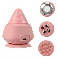 Mini masseur rechargeable, appareil de massage mains libres pouvant adhérer aux murs et aux sols, convient pour un massage du corps entier, excellent cadeau - Multicolore - Voir 9
