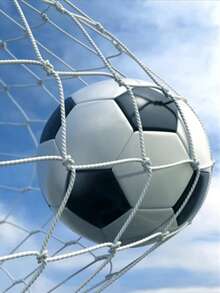 1 plasă de fotbal, plasă de fotbal pentru antrenament sportiv pentru adulți, plasă de fotbal pentru antrenament sportiv în aer liber (Notă: Este inclusă doar plasa de fotbal, poarta de fotbal nu este inclusă) - Multicolor - Vizualizare 8