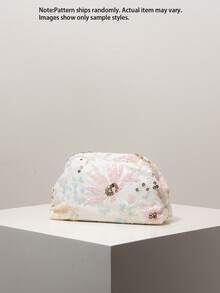 (隨機圖案) 女用手拿包、亮片包、花卉流行、刺繡包、晚會、派對穿搭、舞會包、舞會配件、婚禮用品、禮物 - 彩色 - 查看 2