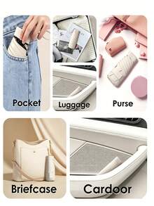 Ô dù mini gấp 6, chống gió & chống tia UV, ô che nắng bãi biển kèm túi đựng, nhỏ gọn & di động, thiết kế nhẹ, lý tưởng cho du lịch, đi bộ đường dài và sử dụng hàng ngày, quà tặng tuyệt vời cho các dịp lễ và sinh nhật, ô du lịch - nhiều màu - Xem 6