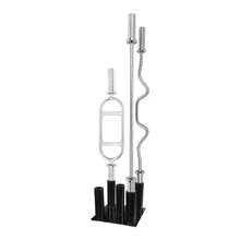GDAE10 Langhantelständer mit 5 Löchern, Langhantel-Aufbewahrung, vertikaler Hantelständer a nice gift for friend Black 5-Bar Vertical Barbell Holder 7.87x7.87in Base 2in Inner Diameter Q235 Steel For Home Gym Club Fitness Storage - default@YDRMGG-000200*1 - Übersicht 8