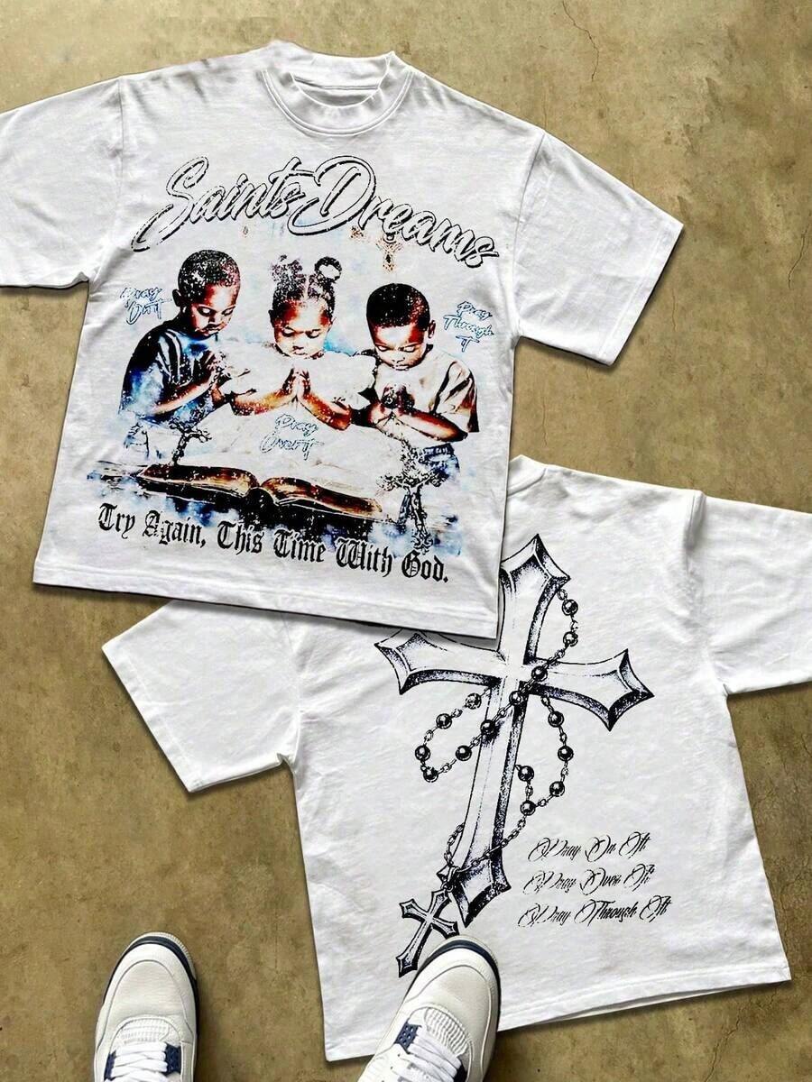 Women T-Shirts - 白色 3 - 查看 1