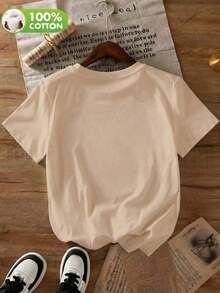 Women T-Shirts - Apricot - View 2
