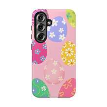 Funda de teléfono con diseño de huevo de Pascua lindo en estilo primaveral - Diseño floral pastel, accesorio primaveral divertido y festivo, regalo perfecto de Pascua - Blanco - Ver 8