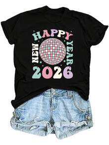 Women T-Shirts - Black - View 1