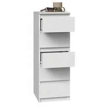 Multifunctional Vertical Drawer Cabinet: Minimalist Design Perfect For Small Spaces, Ideal For Bedroom End-Of-Bed Storage, Living Room Sideboard, Or Entryway Organization. Features Silent Slides And An Anti-Tip Safety Structure - Multicolor - View 8