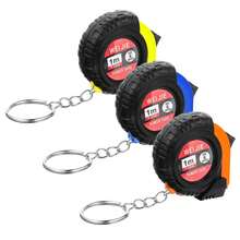1pc Mini Retractable Tape Measure Keychain, 1m/3ft With Brake Lock Function; Compact And Portable, Suitable As Promotional Gift, Daily Use Or Party Favor; Also Applicable For Apartment And School Environment. - A - View 9