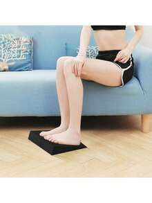 2pcs Yoga Bricks Calf Stretch Ramp, Used For Enhancing Stability Training, Leg Strength And Balance - Durable Black Fitness Equipment, Suitable For Weightlifting, Leg And Deep Stretching, Sturdy Structure, Training Aid Designed For Fitness - Multicolor - View 6