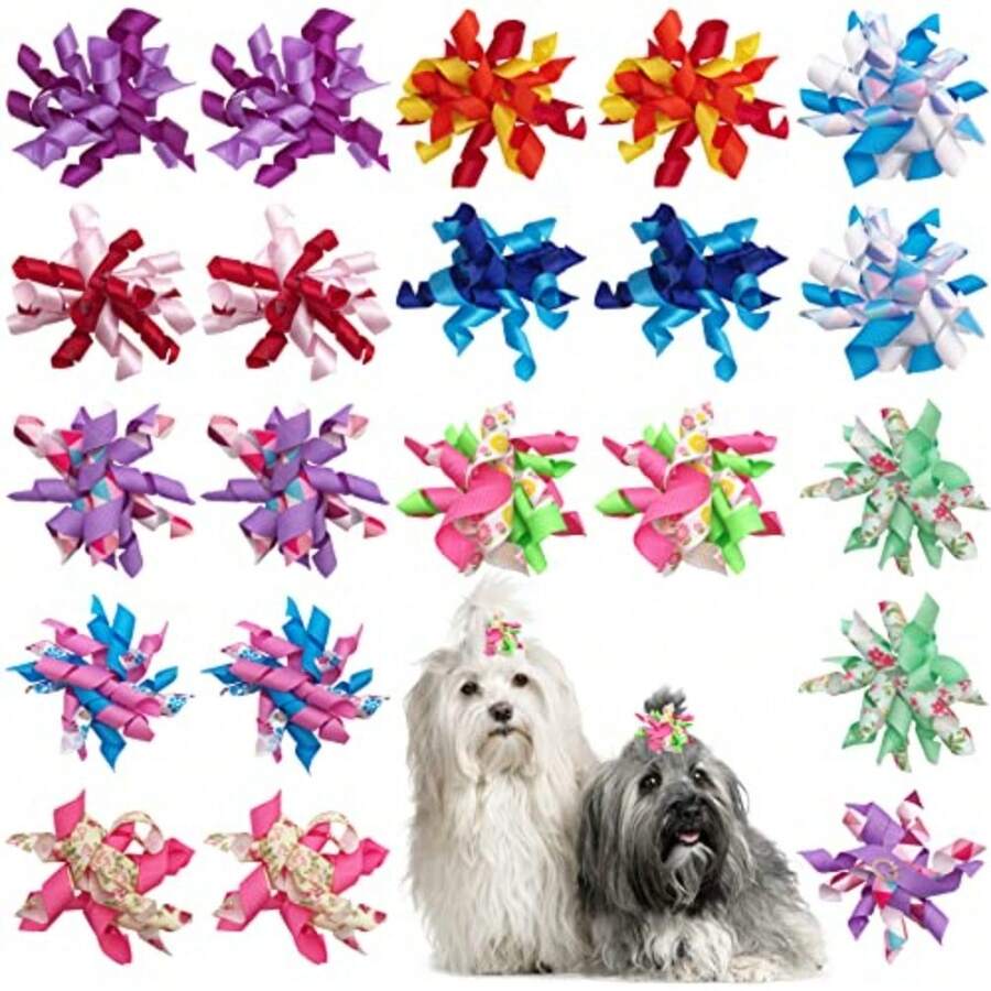 Pet Bows & Ties - As Pic - View 1