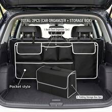Multifunctional Car Hanging Organizer Bag, Large Capacity Multi-Pocket Storage With Compartments, Fits Trunk Or Seat Back, Easy Interior Clutter Organization, Travel Storage Essential, Multiple Styles Available - Multiple Styles - View 13