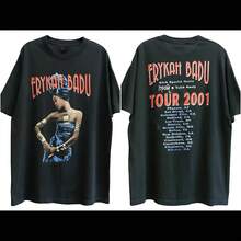 ERYKAH BADU MAMAS GUN TOUR SHIRT 2001 T SHIRT - Black - View 1