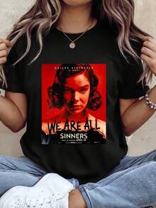 Women T-Shirts - Black - View 5