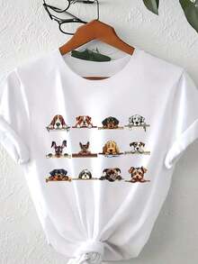 Women T-Shirts - White - View 11
