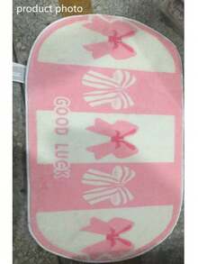1pc Pink Bow, Cream Style Decorative Rug, Bedroom Decor, Small Rug, Carpet, Home Decor, Living Room Rug, Bedroom Rug, Living Room Home Decor, Outdoor Rug, Washable Carpet - Multicolor 7 - View 4