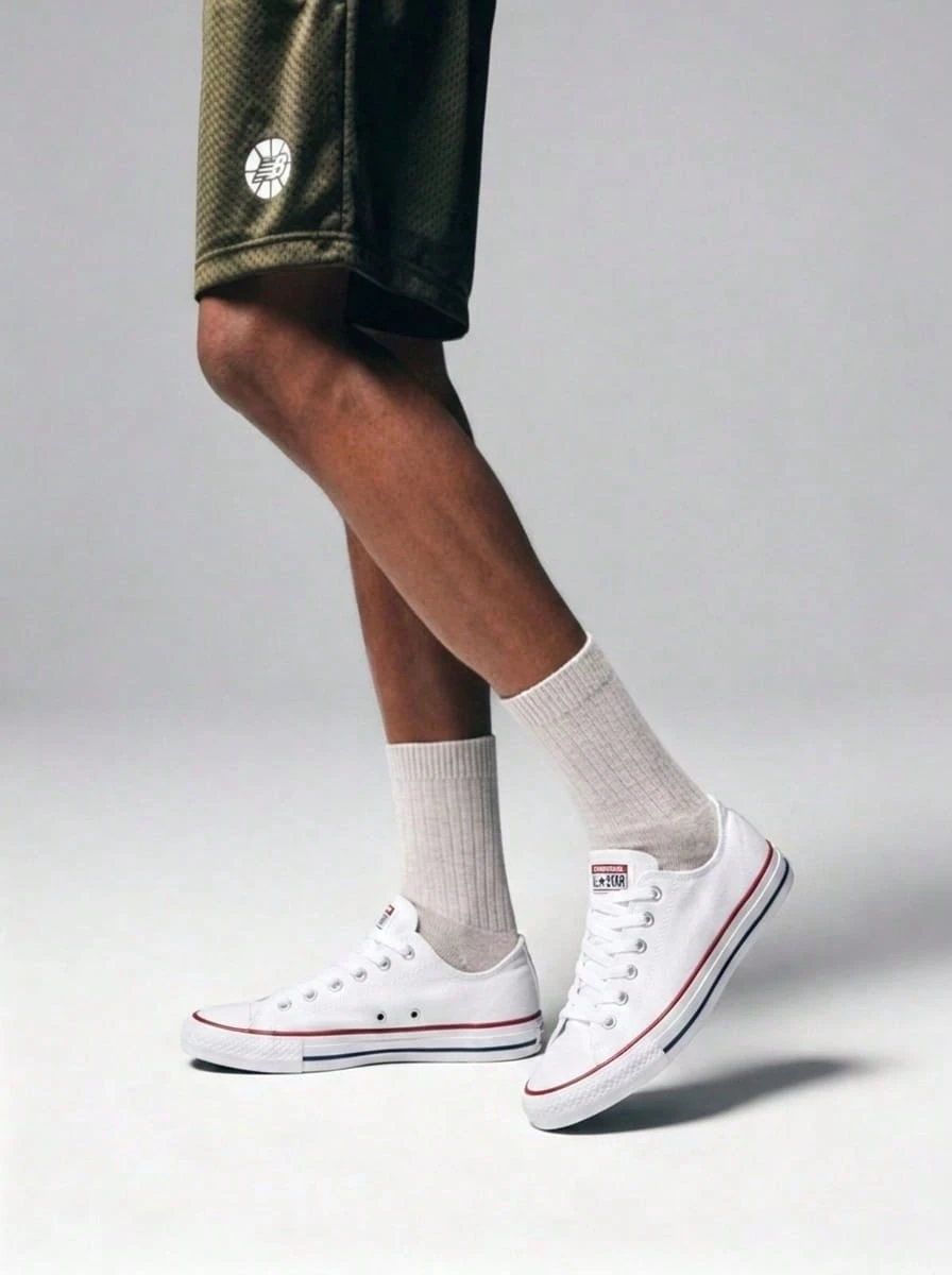 Converse CHUCK TAYLOR ALL STAR CỔ ĐIỂN - trắng - Xem 1