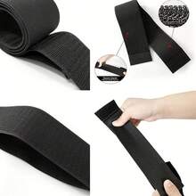 Car Trunk Storage Fixed Belt Universal Trunk Storage Fixing Belt Loop Strap Black Nylon Trunk Organizer Strap Car Accessories - A - View 8