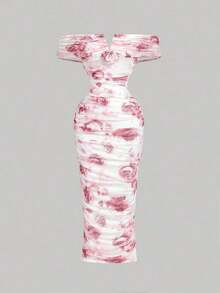 Plus Size Dresses - Multicolor - View 5