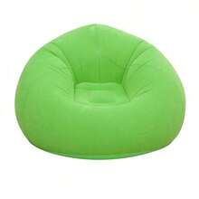 1pc Inflatable Single-Seat Sofa, Spherical Inflatable Bean Bag Chair, Indoor/Outdoor Relaxing Sofa, Slouchy Sofa Inflatable Mattress, Living Room Decor, Leisure Recliner - Multicolor - View 12
