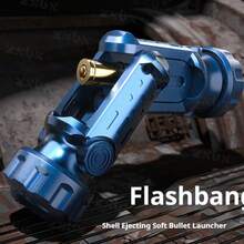 Simulation Agent Golden Finger Toy Gun Mini Finger Gun Alloy One-Click Shell Ejection Soft Bullet Gun Shock Bomb Toy Fun Interesting Gift For Classmates Friends Family Birthday - Perfect Gift - Multicolor - View 5